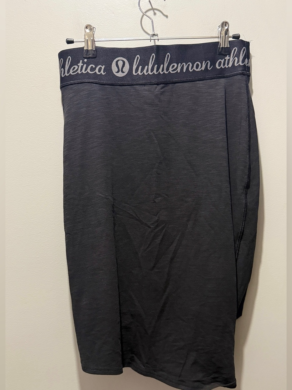 Lululemon Inner Essence Skirt - Black / Black / Slate - Picture 6 of 8